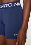 Леггинсы Nike Performance SHORT, Midnight Navy/White/Dark Blue - фото 6