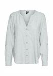 Блуза Vero Moda VMLINN, Gray Mist/Light Grey - фото 6