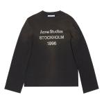 Футболка Acne Studios T-Shirt, черный - фото