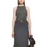 Acne Studios Майка SS25 Tank Top Unisex Faded Black - фото 3