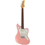 Корпус электрогитары G&L Fullerton Deluxe Doheny, розовый - фото