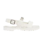 Сандалии Gucci Logo Sandal White, белый - фото