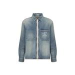 DIOR Джинсовая куртка мужская blue - фото