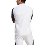 Футбольная майка мужская белая Adidas, белый - фото 5