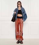 Штаны в духе Loose fit Pinko, коричневый - фото 2