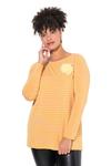Лонгслив MIAMODA, Yellow/Orange - фото 2