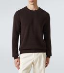 Кашемировый свитер Saman Amel, коричневый - фото 3