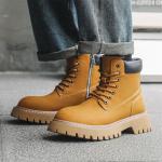 Мужские ботинки Cahhrrn X Martin Boot Men Beige Shupate - фото 9