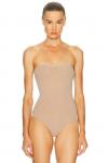 Бюстье-боди ALA?A Alaïa, Camel Clair - фото 2