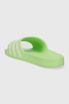 Шлепанцы Adilette Adidas, зеленый - фото 3