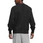 Толстовка Adidas OAC Trefoil Crew Sweatshirt 'Black', черный - фото 3