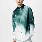 Рубашка мужская Louis Vuitton, зеленый - фото 3