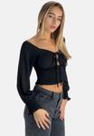Блуза Elara Blouse, Schwarz/Black - фото 4