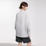 ELLE Рубашка Women's White Lapel Moderate - фото 7