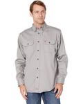 Рубашка Ariat FR Solid Long Sleeve Work Shirt, серебряный - фото