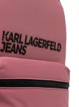 Рюкзак с логотипом Karl Lagerfeld Jeans, розовый - фото 5