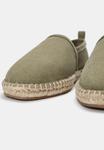 Лоферы PULL&BEAR FLAT, Khaki - фото 4