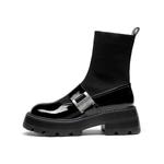 GOLDLION Ботильоны женские черные - фото