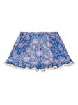 Шорты с цветочным принтом Louise Misha, синий - фото