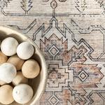 Персидский ковер Britt Nuloom, синий, 77x244 см - фото 7