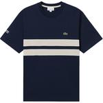 Футболка с аппликацией логотипа LACOSTE, кремовый - фото 5