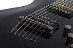 Электрогитара Schecter C-7 Blackjack Gloss Black 7-String Electric Guitar + Hard Case - фото 3