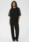 Футболка slmarigold puff basic Soaked In Luxury, Black - фото 2