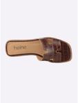 Heine Мюли Pantolette in braun - фото 6