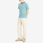 Футболка в тонкую полоску Armor-Lux, мультиколор - фото 4