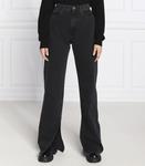 Джинсы TWINSET flare fit, черный - фото