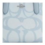 COACH Городская сумка из прорезиненного хлопка - фото 4