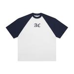 A chock Футболка унисекс, Синий/Белый - фото