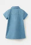 Детское джинсовое платье Mango Kids, Blue - фото 2