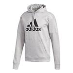 Толстовка adidas Large logo Printing Pattern Pullover Gray, серый - фото