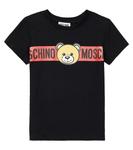 Комплект из 2 футболок из хлопкового трикотажа. Moschino, черный - фото 3