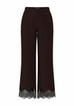 Брюки Object Trousers, Seal Brown/Brown - фото 5
