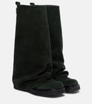 Ботинки тактические из кожи Robin The Attico, Moss - фото