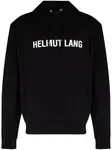 Худи с логотипом Helmut Lang, черный - фото