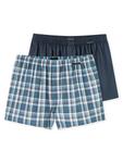 Боксерские шорты SCHIESSER Multi, цвет Dark blue/White - фото