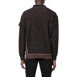 Свитер мужской черный Stone Island, черный - фото 3