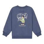 Свитшот SS25 детский New Balance, синий - фото 2