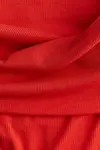 Платье с открытыми плечами H&M, красный - фото 2