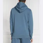 Толстовка с капюшоном Wefade стандартного кроя Boss, синий - фото 3