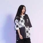 Футболка унисекс FireMonkey, черно-белая - фото 8