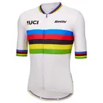 Джерси Santini UCI World Champion 2025 short sleeve, белый - фото 3