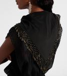 Шелковый шарф Isabel Marant, Black - фото 3