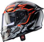 Шлем Caberg avalon x gurkha, Black/Grey/Orange - фото 3