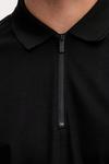 Хлопковая поло Armani Exchange, черный - фото 5