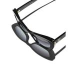 Солнцезащитные очки «кошачий глаз» Chanel, черный - фото 4