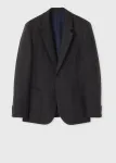 Пиджак из меланжевой шерсти 2B Ps Paul Smith, цвет Dark Brown - фото